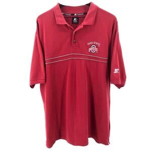 90s Ohio State University Starter polo shirt 1990s vintage